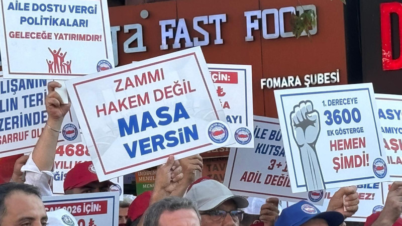 Memur-Sen: TS tutanan Hakem Kurulu'na götürmeme karar aldk