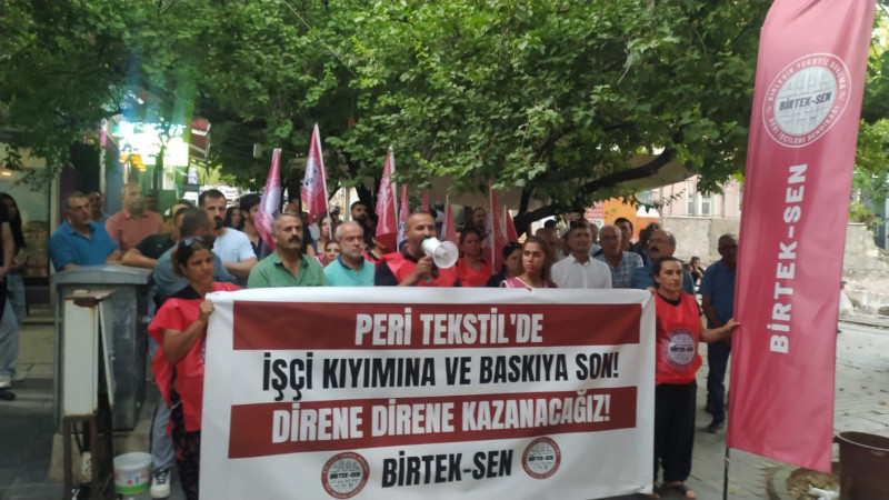 Peri Tekstil içileri: Birleelim, birlikte deitirelim